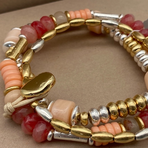 J.Jill NEW Alfresco Beaded Bracelet NWT - Picture 7 of 7